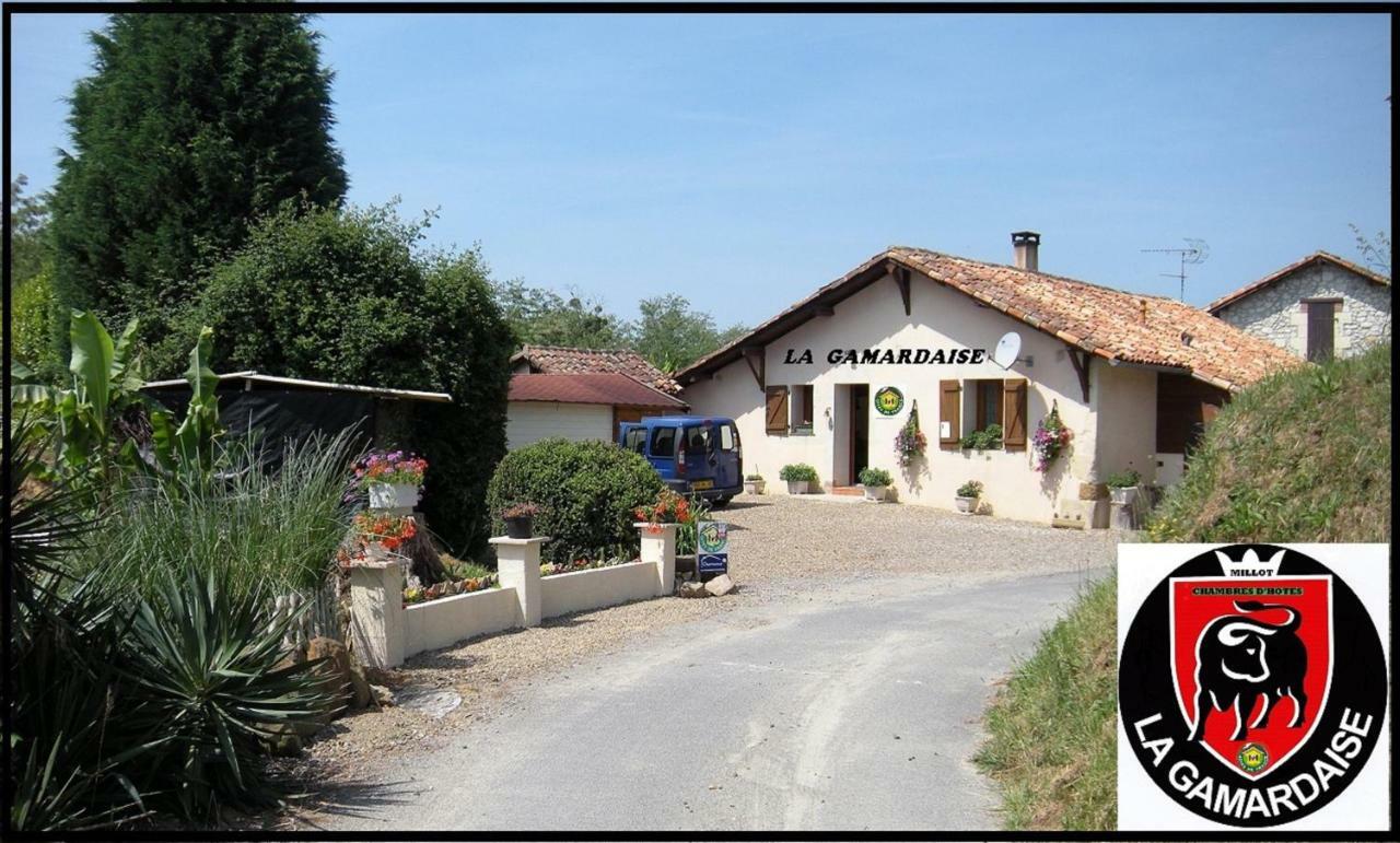 La Gamardaise - M.Millot Bed and Breakfast Gamarde-les-Bains Exteriör bild